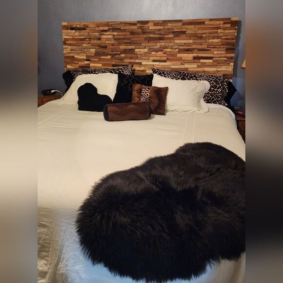 Laura Ashley White Duvet Cover Set 100% Cotton with Crochet Lace Full/Queen - Picture 3 of 15